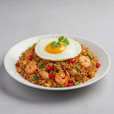 Fried Rice Schezwan Egg